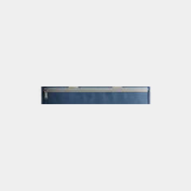 Navy laptop bag with contrasting grey webbing handles